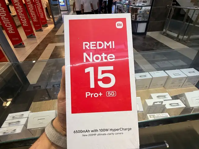 Xiaomi Redmi Note 15 pro + 8/256 black, Душанбе