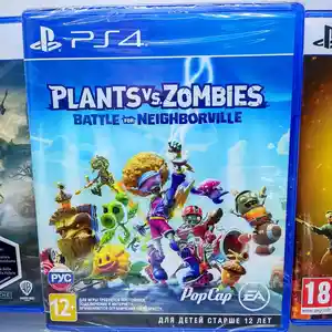 Игра Plants vs Zombies русская версия для Playstation 4 PlayStation 5, Душанбе
