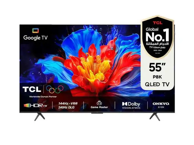 Телевизор TCL 55 P8K Qled premium, Хуҷанд