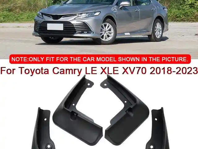 Брызговики на Toyota Camry 6, Душанбе