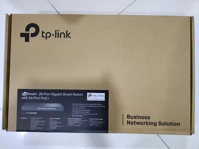 POE коммутатор TP-Link TL-SG2428P, Душанбе