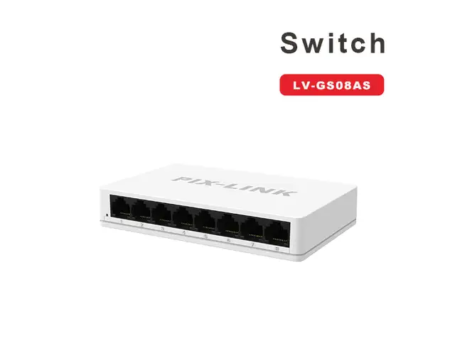 Портовый 8 Ethernet-коммутатор с пропускной способностью PIX-LINK, Душанбе