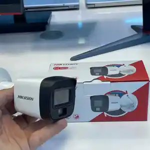 Камера наружная IP Hikivision DS 2CD1047G2H LIU цветной звук 2,8мм 4мп, Хуҷанд