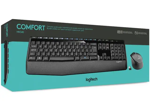 Logitech MK345 беспроводная клавиатура мышь, Душанбе