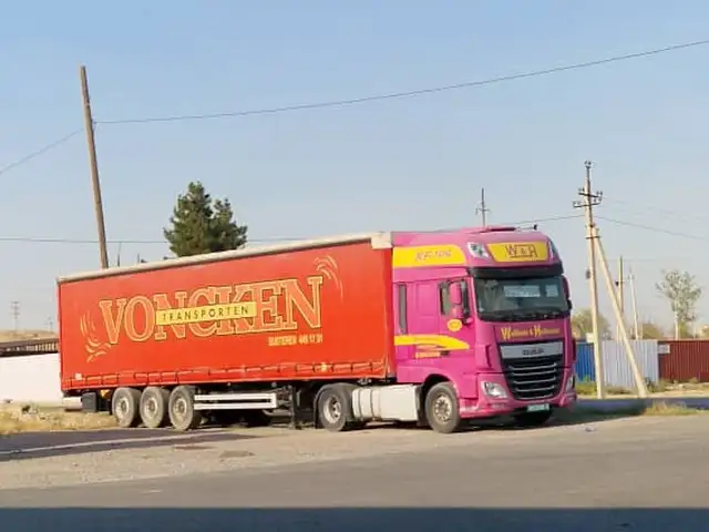 Бортовой грузовик DAF XF , 2015, Истаравшан