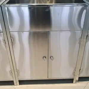 Мойка стоячая Termolux 65x45 satin-2 с шкафом, Душанбе