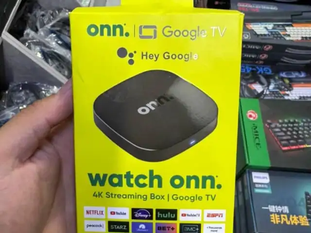 Смарт-приставка ONN. Google TV 4K, Душанбе
