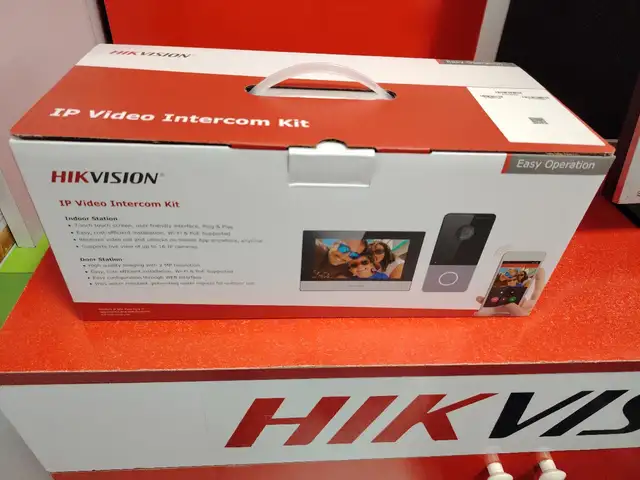Домофон ip complect Hikvision, Душанбе