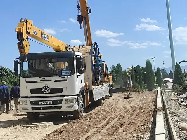 Услуги грузоперевозки кран манипулятор, Душанбе