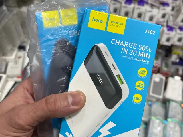 Внешний аккумулятор Power Bank HOCO J102 10000 mAh 20W, Душанбе