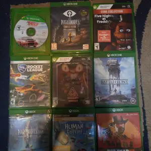 Диски с играми для Xbox One, series X, Душанбе