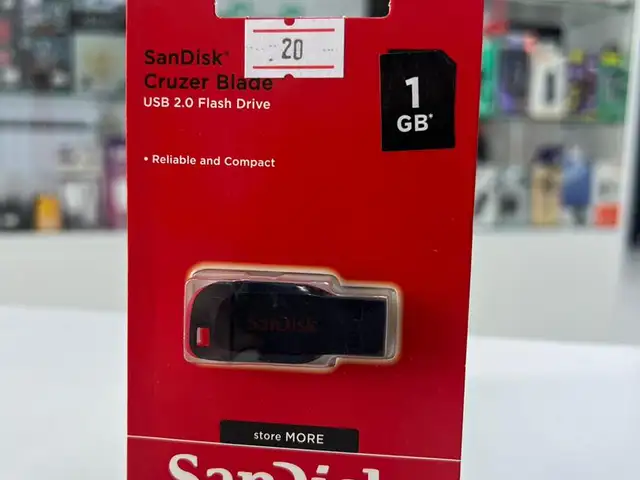 Флеш-накопитель SanDisk Cruzer Blade USB 2.0 1GB, Душанбе