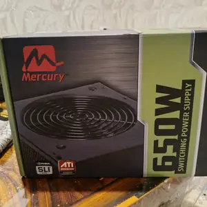 Блок питания Mercury 650W Power Supply, Душанбе