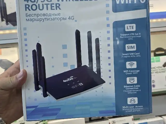 Роутер 4G 5G 6 антенна, Душанбе