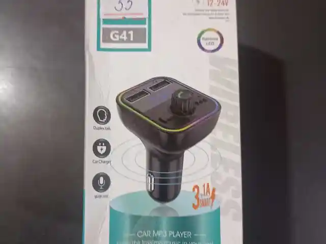 Автомобильное зарядное устройство 5,0 FM-передатчик PD Type-C двойной USB А, Душанбе