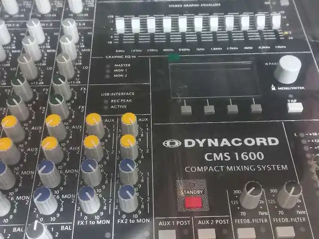 Микшер Dynacord CMS 1600, Кӯлоб