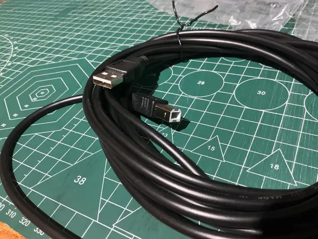 USB 2.0 кабель 5м для принтера и МФУ, USB-A - USB-B, Душанбе