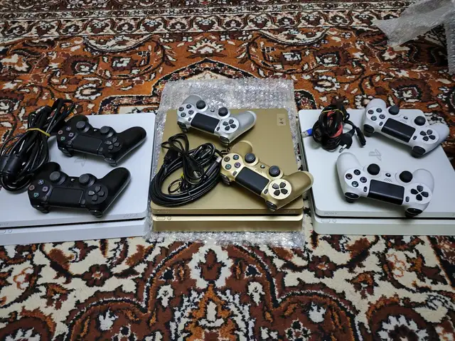 Игровая приставка Sony Playstation 4 slim Gold 6.00, Душанбе