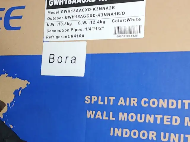 Кондиционер Gree Bora 18куб, Душанбе