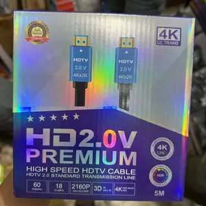 Кабель HD 2.0v 4k premium cable speed 5м, Хуҷанд