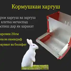 Донхурак/Кормушка для кроликов, Душанбе