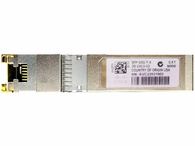Модуль SFP с интерфейсом RJ45 Cisco SFP-10G-T-X, Душанбе
