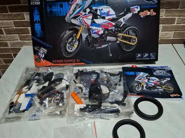 Лего конструктор 2в1 Forange Engine-Morph FC9301. Деталей-521, Душанбе