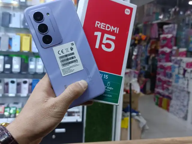 Xiaomi Redmi 15 6/128gb 7000 battery, Душанбе