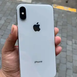Apple iPhone X, 64 gb, Silver, Душанбе