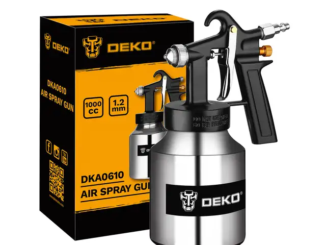 Краскопульт пневматический с нижним бачком DEKO DKA0610, Душанбе
