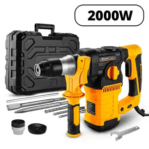 Перфоратор ударный в наборе 2000W 6J DEKO DKRH32LD5 9 деталей, Душанбе