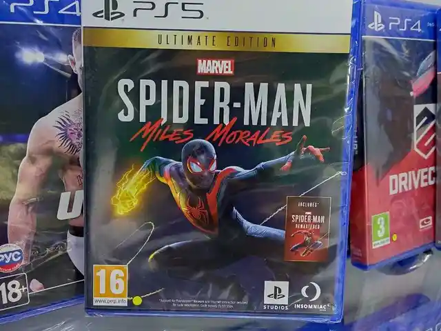 Игра Spiderman Miles Morales Ultimate Edition PlayStation 4 PlayStation 5, Душанбе