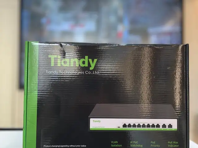 PoE-коммутатор Tiandy TC-P3S010 10 портов, 110 Вт, Хуҷанд