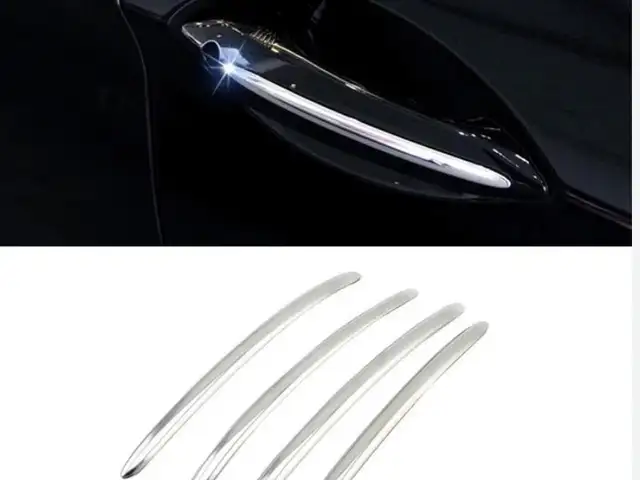 Хромированные накладки для ниш дверных ручек BMW 5 серия F10/F11/F07, Худжанд