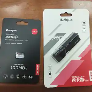 Адаптер USB 3.0 Lenovo и USB TF 128 GB, Хуҷанд