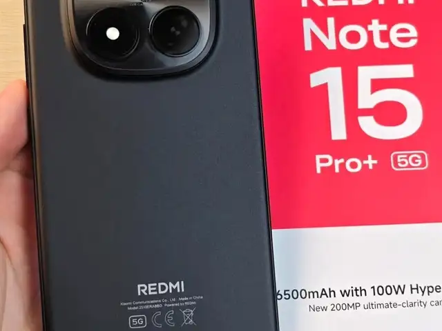 Xiaomi Redmi Note 15 pro + 5G 12+6/512Gb black, Душанбе