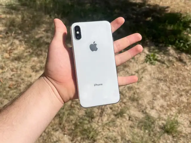 Apple iPhone X, 256 gb, Silver, Кӯлоб