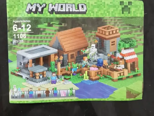 Конструктор My World / Minecraft 1106 детал, Леваканд (Сарбанд)