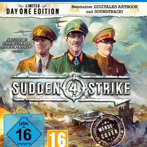 Игра Sudden strike 4 для PS-4 / 6.72 / 9.00 / 11.00 / 11.52 / 12.02 / 13.00 /, Душанбе