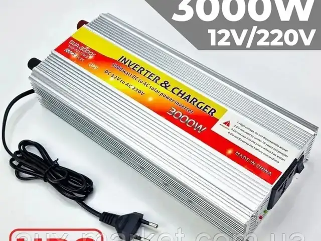 Инвертор и зарядное устройство SUA-3000C Inverter & Charger SUA-3000C, Душанбе