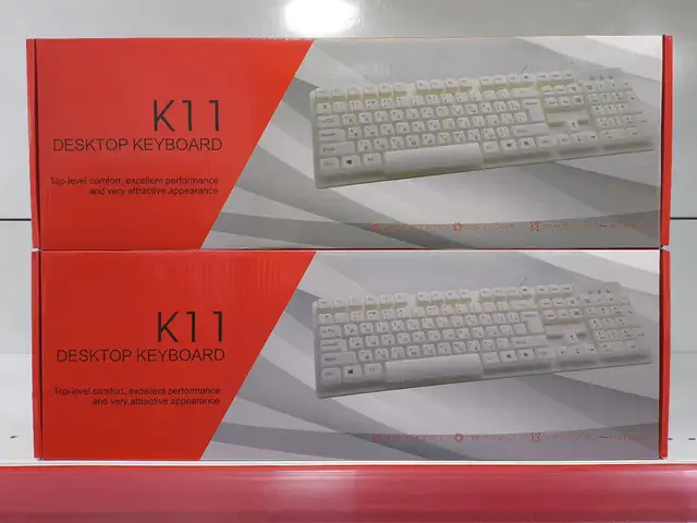 Клавиатура K11 White, Душанбе