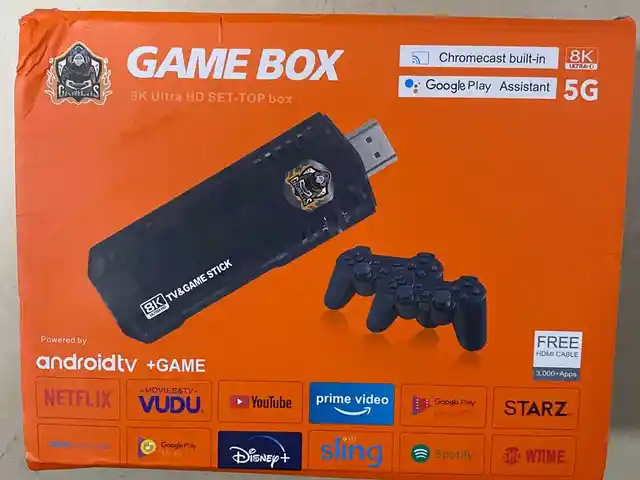 Игровая приставка Game Box 8k Ultra HD Set-Top box, Душанбе