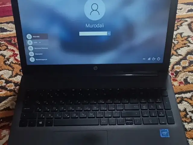 Ноутбук HP Windows 10 Pro Версия 20H2 256GB, Бобоҷон Ғафуров