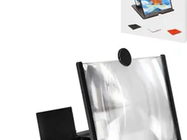 Увеличитель экрана телефона 3D черный 10 дюймов 21x16 см, Душанбе