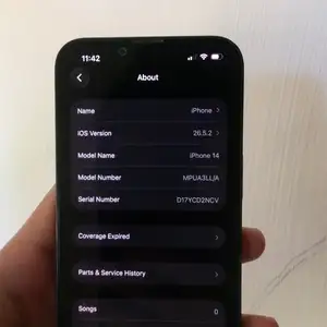 Apple iPhone 14, 128 gb, Midnight, Истаравшан