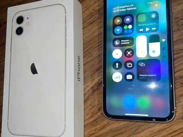 Apple iPhone 11, 64 gb, White, Хуҷанд