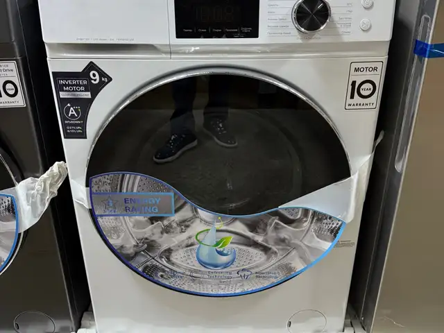 Стиральная машина 9 кг LG Invektor, Душанбе