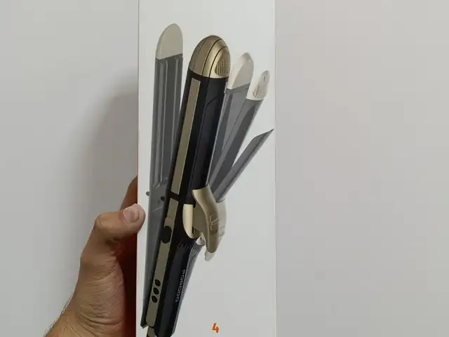 Многофункциональный утюжок для волос 4 в 1 Porodo Lifestyle 4 Style Hair Iron, Душанбе