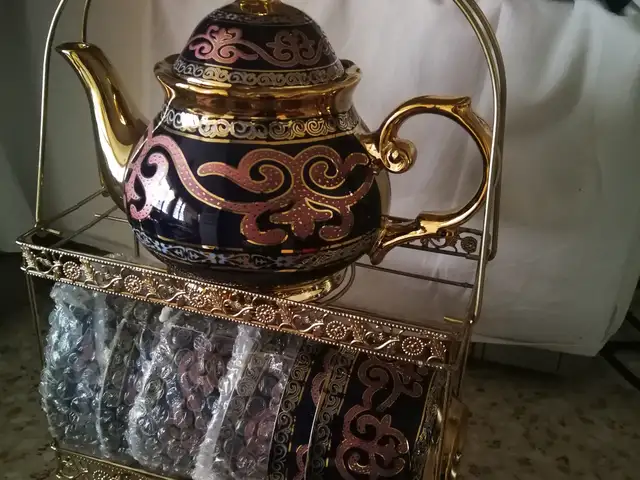 Чайный сервиз с пиалами, Душанбе