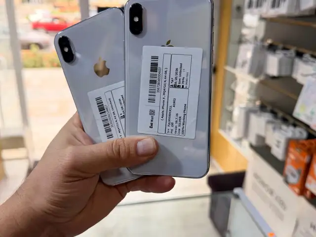 Apple iPhone X, 64 gb, Silver, Хуҷанд